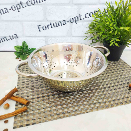 Дуршлаг на ножке нержавеющий A-Plus - 0820 (20 см) ✅ базовая цена $1.98 ✔ Опт ✔ Скидки ✔ Заходите! - Интернет-магазин ✅ Фортуна-опт ✅