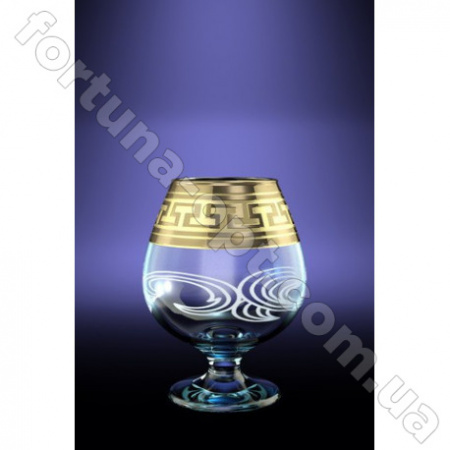 Набор бокалов для бренди 400 мл Греческий узор GE 03-188 6 шт ✅ базовая цена 248.24 грн. ✔ Опт ✔ Скидки ✔ Заходите! - Интернет-магазин ✅ Фортуна-опт ✅